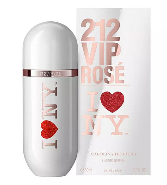 Carolina Herrera 212 VIP Rosé I Love NY Limited Edition – parfumovaná voda pre ženy 80 ml
