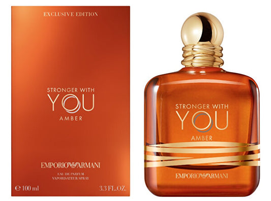 Giorgio Armani Emporio Armani Stronger With You Amber – parfumovaná voda pre mužov 100 ml